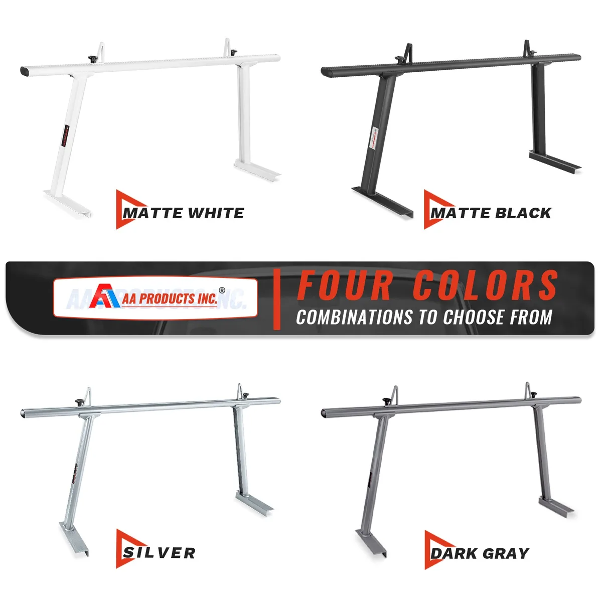 AA Products Inc Adjustable Ladder Rack — product detail (AA Products)
