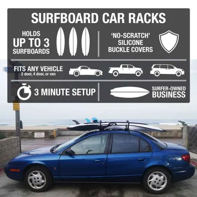 Ho Stevie! Surfboard Car Roof Racks
