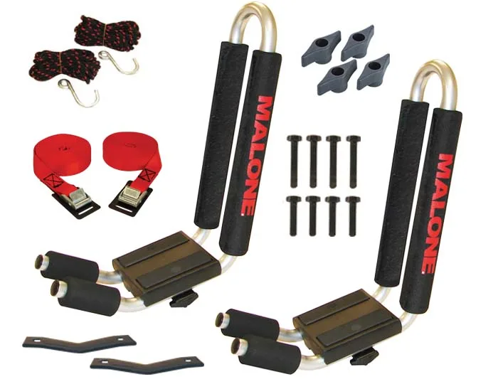 Malone J-Pro 2 J-Style kayak carrier close-up detail (Malone)