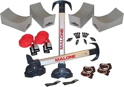Malone Stax Pro 2 Universal Car Rack Folding Kayak Carrier