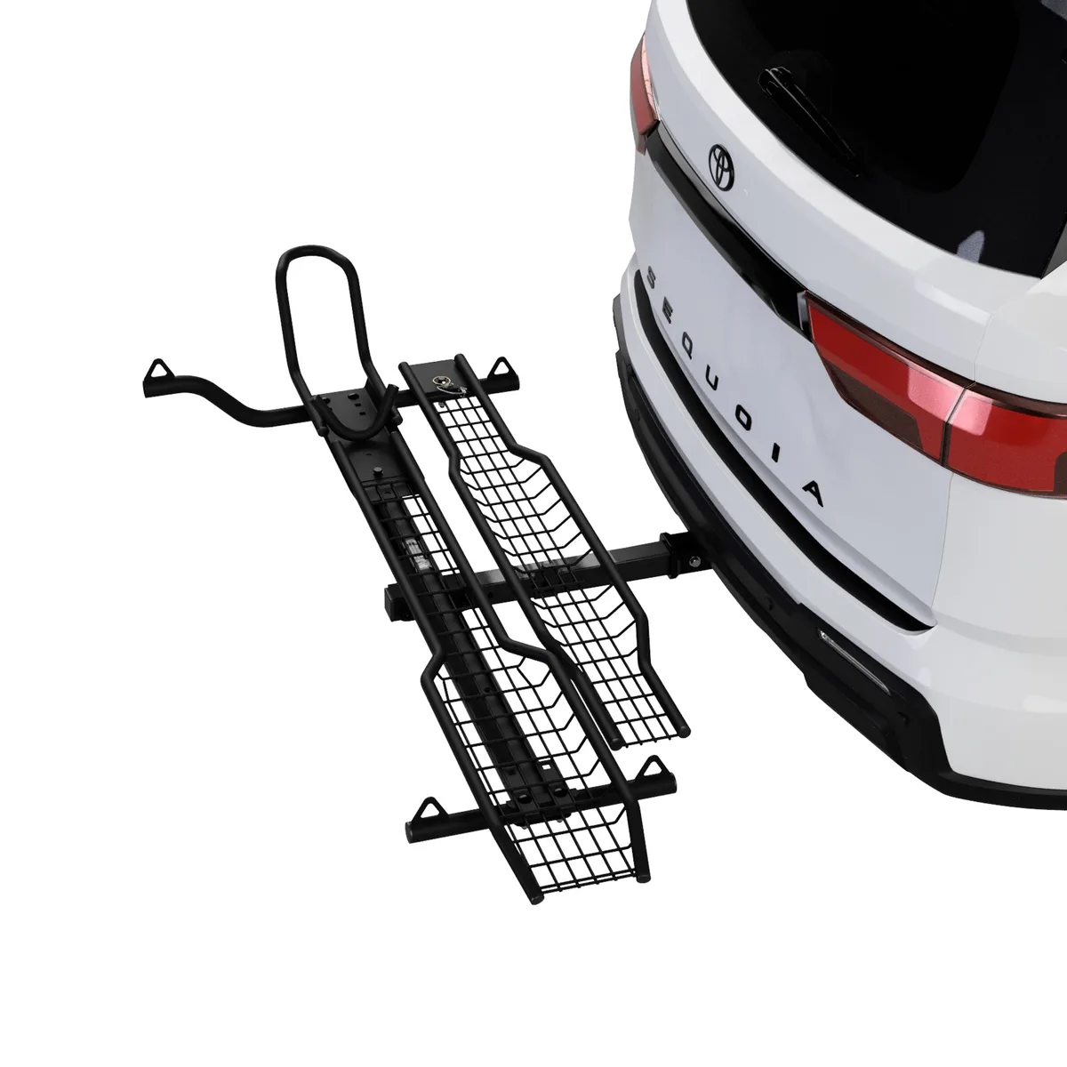 MotoTote Sport Motorcycle Hitch Carrier — product detail (MotoTote)