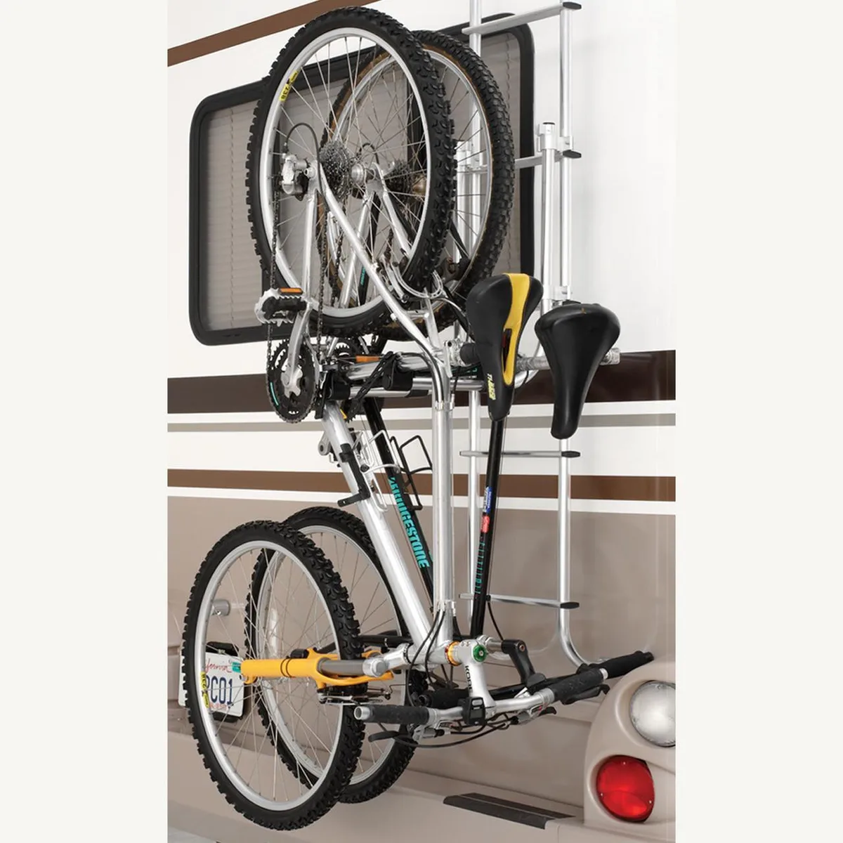 Surco Ladder Mounted 2-Bike Rack — product detail (Surco Products)
